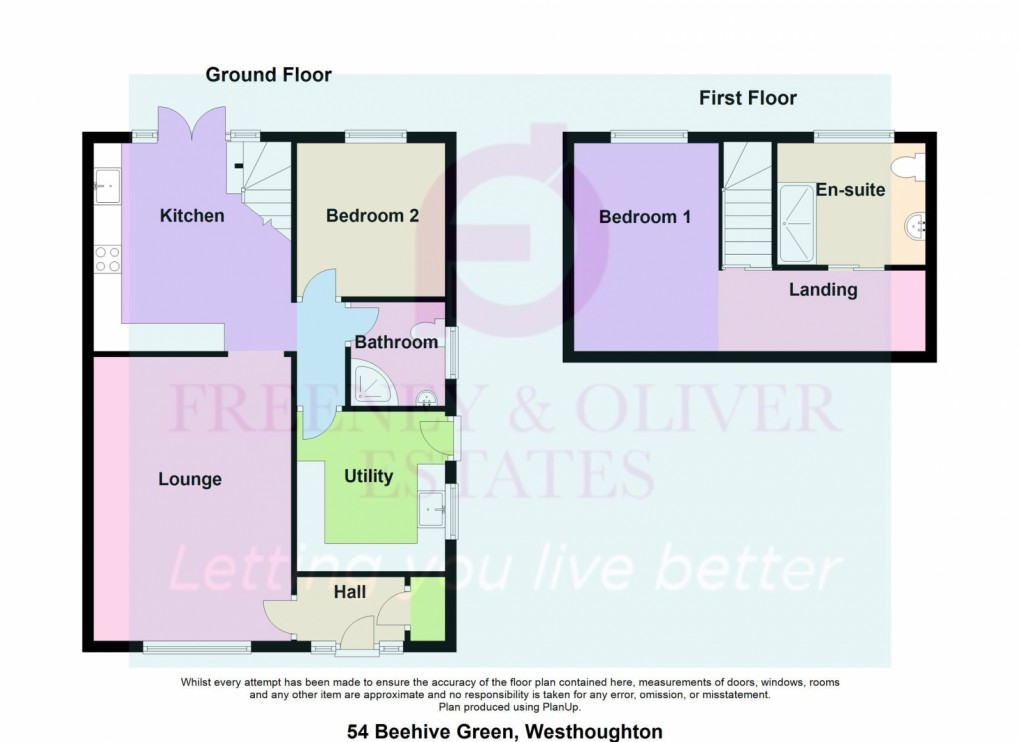 Floorplan for Bee Hive Green, BL5 3HS