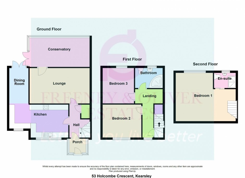 Floorplan for Holcombe Crescent, Kearsley, BL4 8JX