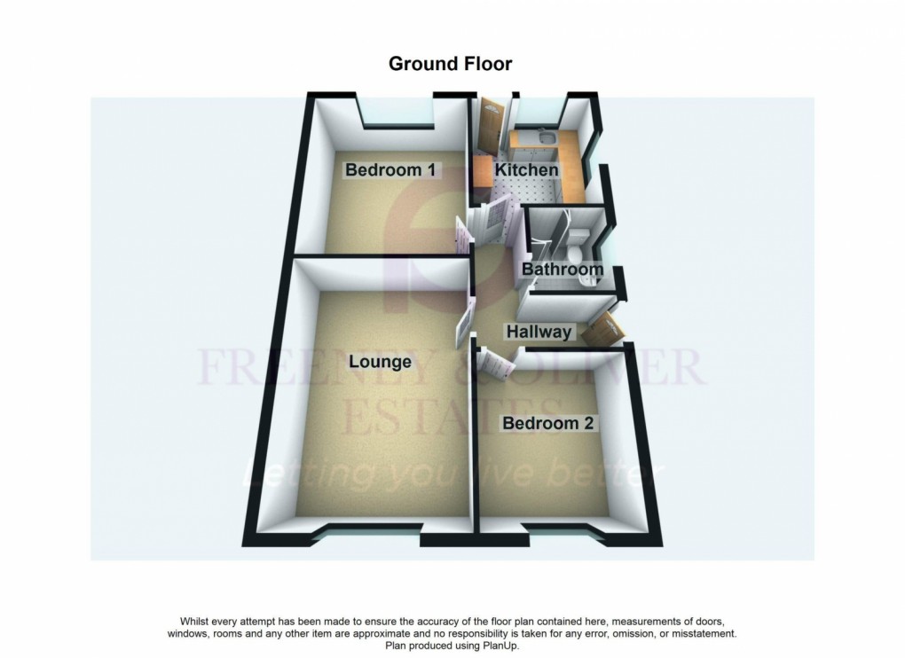 Floorplan for Beehive Green, Westhoughton, BL5 3HS