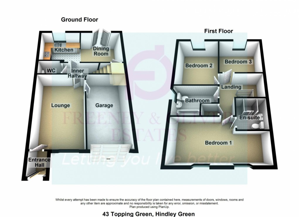 Floorplan for TOPPING GREEN, HINDLEY GREEN, WN2 4UG